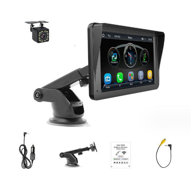 7" Apple Carplay Car Stereo Radio Bluetooth Camera - salelink.co.nz