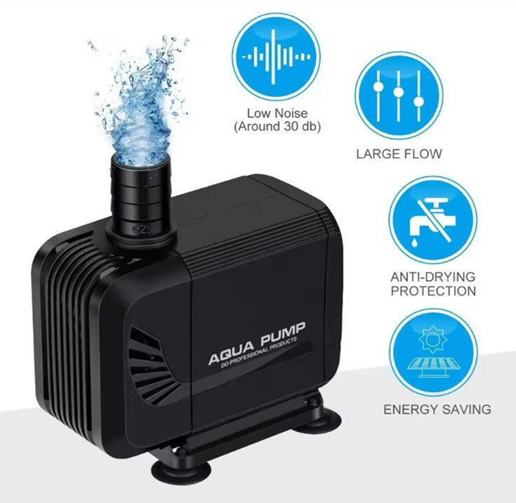 6000L/H Water Pump Fountain Fish Tank Pond Aquarium Pump