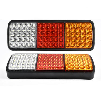 2x LED Tail Lights Stop Indicator Reverse 12V Ute Trailer Caravan Truck - salelink.co.nz