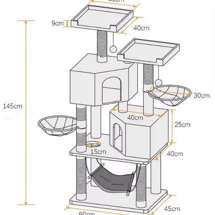 Cat Tree Tower - salelink.co.nz