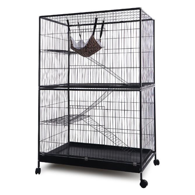 140cm Rabbit Cage Indoor Hutch Guinea Pig Bird Ferret Cat Hamster