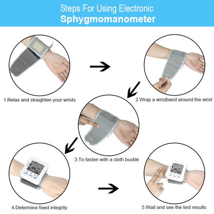 Wrist Blood Pressure Monitor - salelink.co.nz