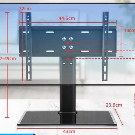 Tabletop TV Stand for 15" to 32" Screens
