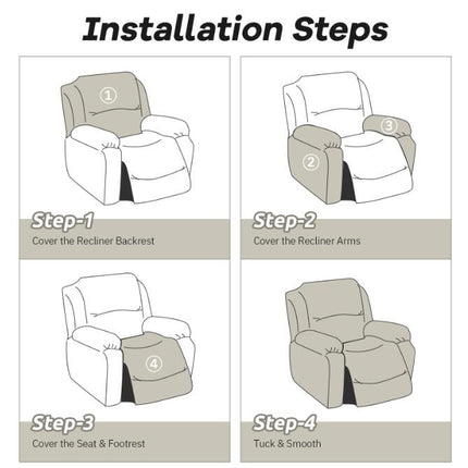 Recliner Chair Cover Armchair Protector - salelink.co.nz