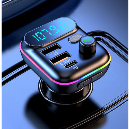 Bluetooth FM Transmitter Car Charger Adapter - salelink.co.nz