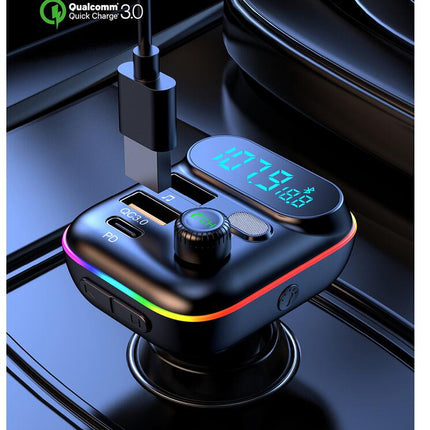 Bluetooth FM Transmitter Car Charger Adapter - salelink.co.nz
