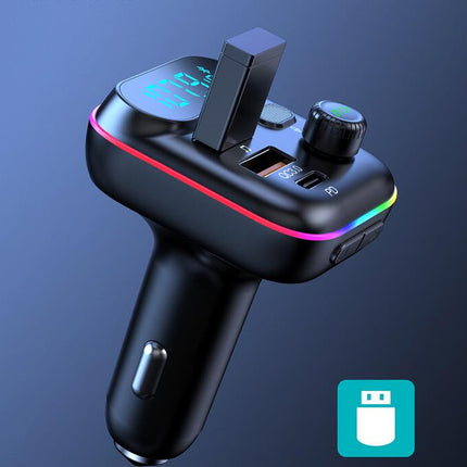 Bluetooth FM Transmitter Car Charger Adapter - salelink.co.nz