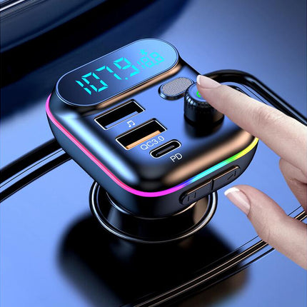 Bluetooth FM Transmitter Car Charger Adapter - salelink.co.nz