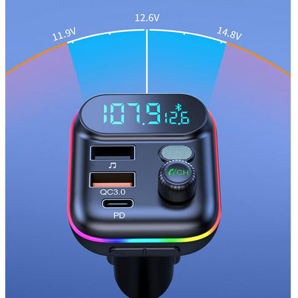Bluetooth FM Transmitter Car Charger Adapter - salelink.co.nz