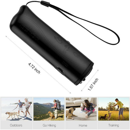 Ultrasonic Anti Bark Stop Barking Dog Training Repeller Control Trainer Device - salelink.co.nz