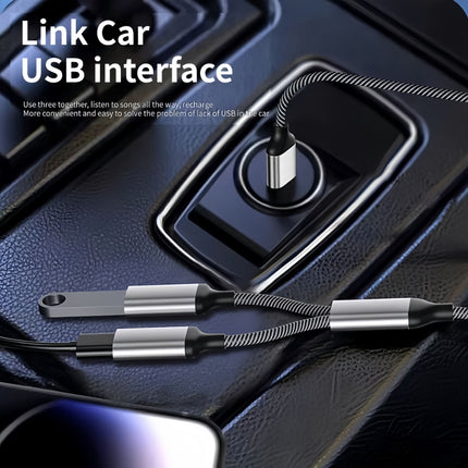 USB Male to Dual USB Female Adapter