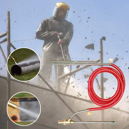 Pressure Washer Sandblasting Kit 1/4 Inch Sand Blaster - salelink.co.nz