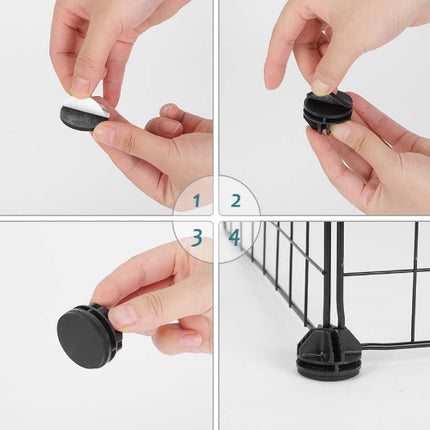 Puppy Fence with Cable Ties