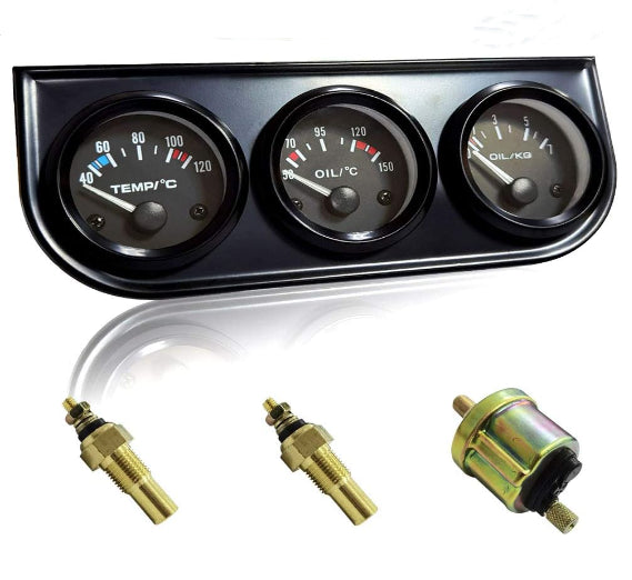 3in1 Car Meter Auto Gauge