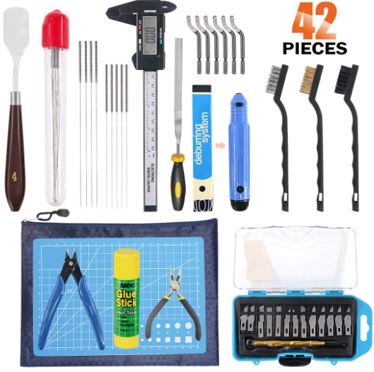 42PCS 3D Printer Accessories Tool Kit