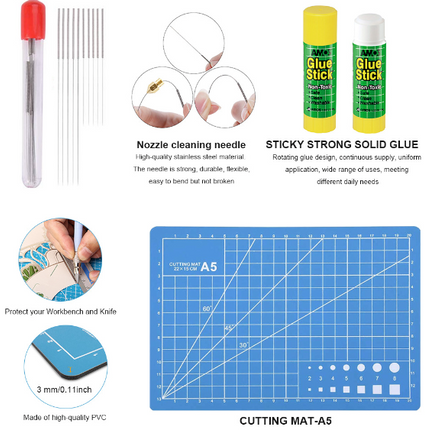 42PCS 3D Printer Accessories Tool Kit