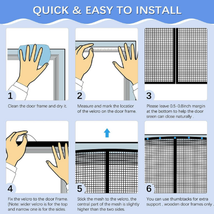 Garage Door Screen - 488 x 213cm