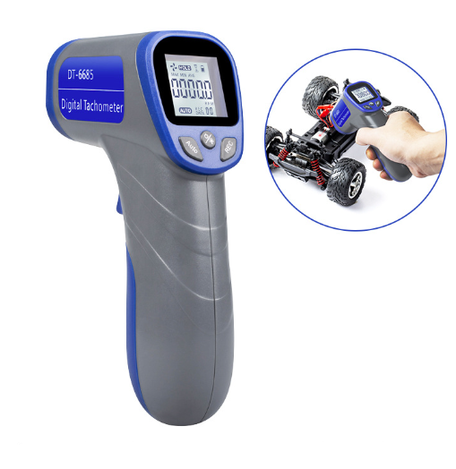 Laser Photo Tachometer Motor Speed Gauge Tester