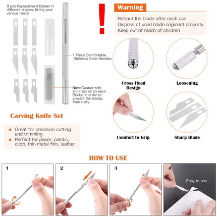 34PCS 3D Printer Accessories Tool Kit