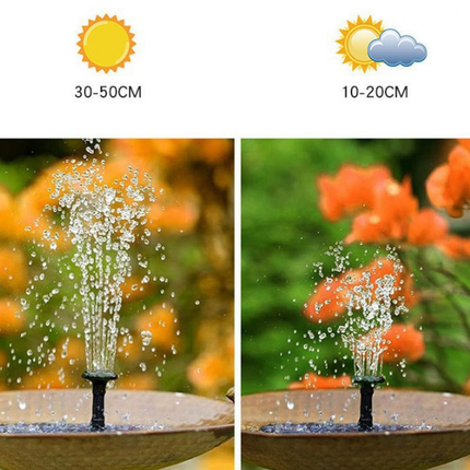 Solar Power Fountain Garden Pond Water Pump