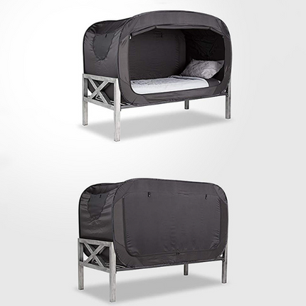 Pop Up Bed Tent Bed Canopy Shelter Cabin Indoor Privacy - salelink.co.nz