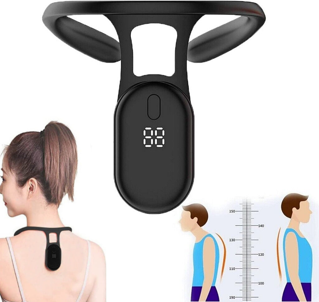 LCD Display Posture Corrector Portable Body Shaping Neck Instrument Improve Hunchback
