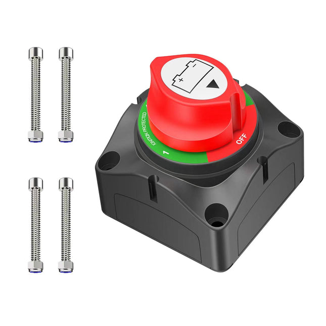 Battery Isolator Switch 12V On/Off - salelink.co.nz