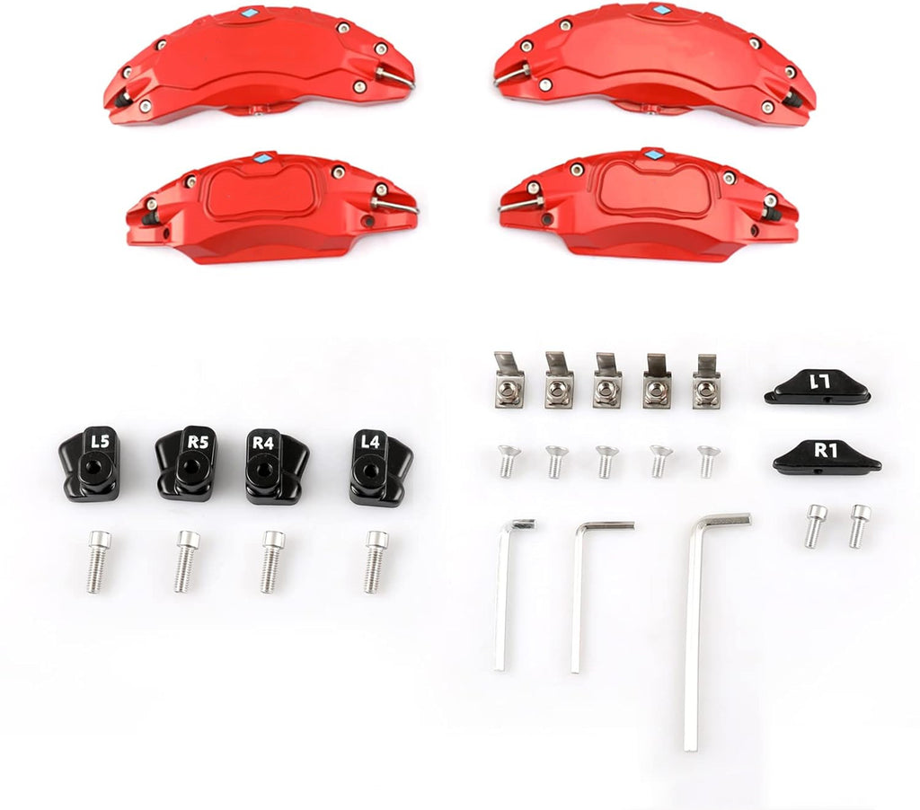 4PCS Caliper Covers Compatible with Tesla Model Y Accessories