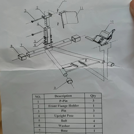 Motorcycle Front Wheel Chock Stand - salelink.co.nz
