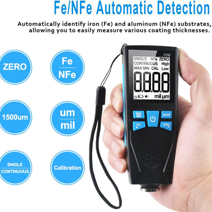 Automotive Coating Thickness Gauge Tester