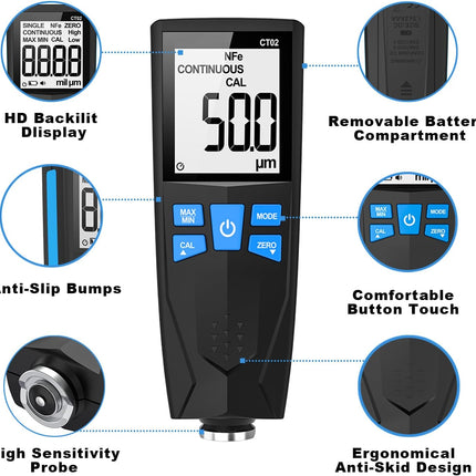 Automotive Coating Thickness Gauge Tester
