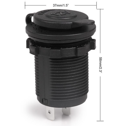 12V Car Boat Motorbike Cigarette Lighter Socket Power Plug Outlet - salelink.co.nz