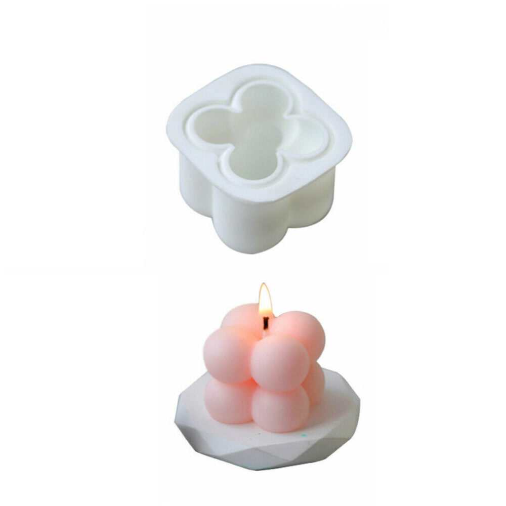 DIY Candles Mould Soy Wax Candle Mold Aromatherapy Candle 3D Silicone Moulds L