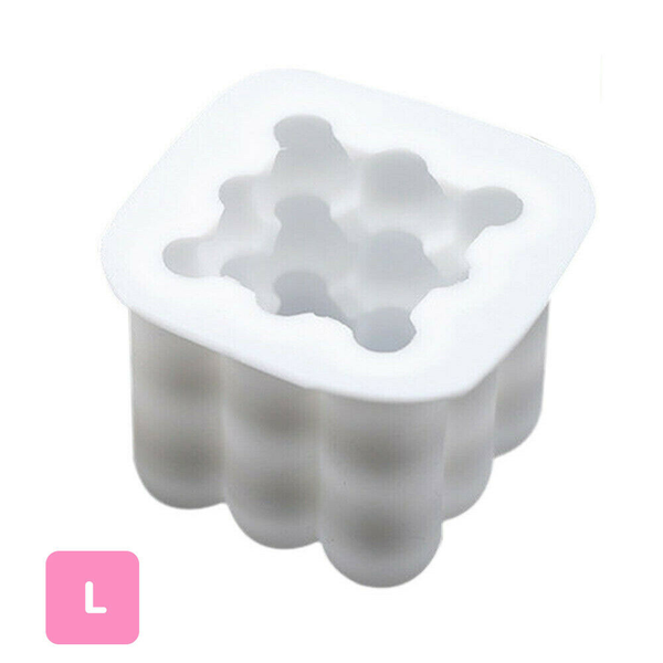 DIY Candles Mould Soy Wax Candle Mold Aromatherapy Candle 3D Silicone Moulds L