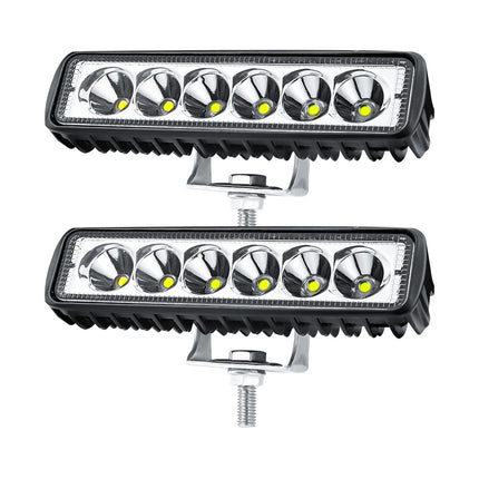 2pcs 6-Inch 10W LED Work Lights, Spotlight Off-Road LED Pods