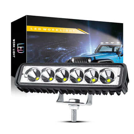 2pcs 6-Inch 10W LED Work Lights, Spotlight Off-Road LED Pods
