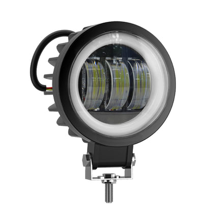 2pcs 7.6 cm LED Fog Spot Light DRL 30W Auxiliary Passing Lamp