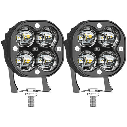 2pcs LED Work Pods White Spot Off-road Driving Lights 20W