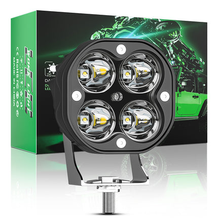 2pcs LED Work Pods White Spot Off-road Driving Lights 20W