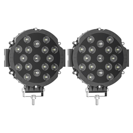7-Inch Circular LED Spot Light Bars