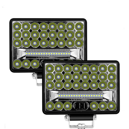 2PCS Led Work Light 5inch Flood Spot Light 23W 6500K