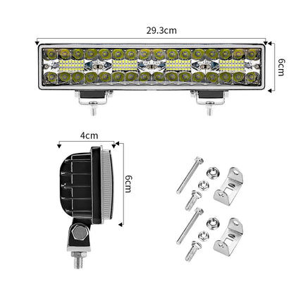 LED Light Bar Kit, 31W off Road Light LED Work Light