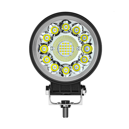 2pcs Round 6500K LED Bar Offroad 4X4 Spotlight Work Light
