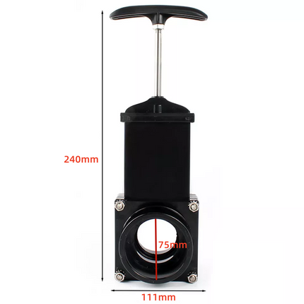 RV Campervan Drain Standard Waste Valve