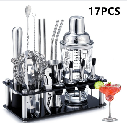17 PCS Cocktail Shaker Set