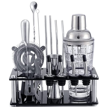 17 PCS Cocktail Shaker Set