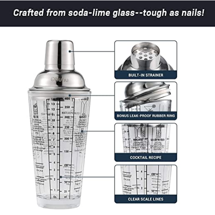 17 PCS Cocktail Shaker Set