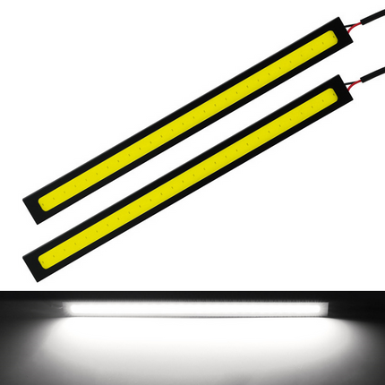 10X 12V White LED Strip Lights Bars Camping Caravan Boat Car COB - salelink.co.nz
