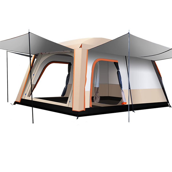 Camping Tent 380x260x195cm - Khaki