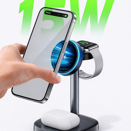 3 in 1 Wireless Charger for Apple